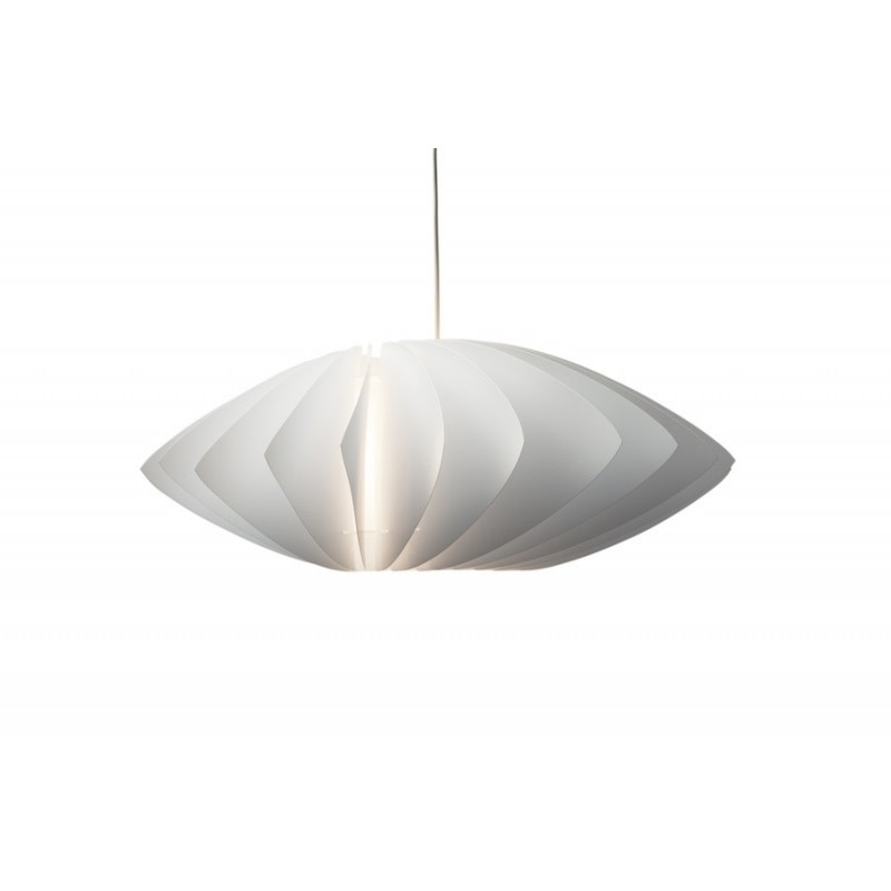 Twist White Pendant Lamp Shade | Norla Design | Modern Lighting
